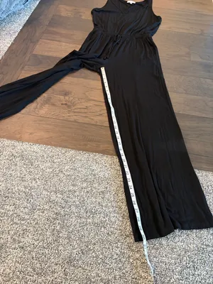 Michael Stars V-Neck Wide Leg Jumpsuit Sz M thumbnail 9