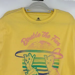 Disney Chip & Dale Y2K Womens T-Shirt Sz L Double the Fun Beachcore Surf Kawaii thumbnail 2