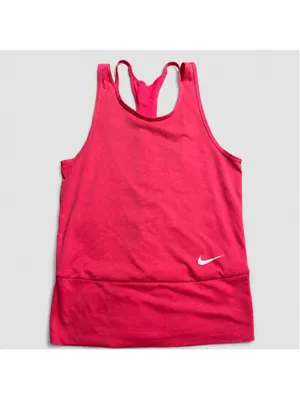Nike Dri-FIT Women’s Pink Racerback Tank Top XS‎ thumbnail 7