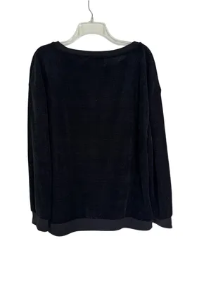 NEW Gameday Couture Purdue Boilermakers Chenille Pulliver Sweater Black Size XL thumbnail 3