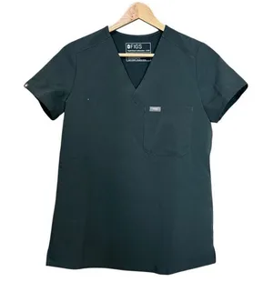 Figs Women's Technical Collection Catarina Pocket Scrub Top Size XX Small‎ thumbnail 1