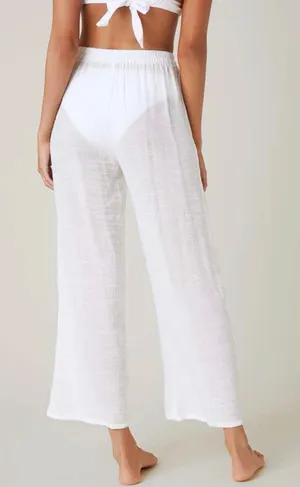 SheIn solid sheer beach pants thumbnail 2