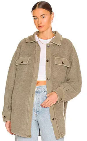 Free People X We The Free Ruby Jacket dirty olive thumbnail 1