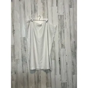 White maxi skirt White Size 5X thumbnail 7