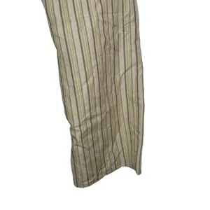 Loft Ann Taylor Women's Pants Striped Flared Leg Mid-Rise ‎ Linen Blend Size 0 thumbnail 8