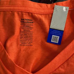 Clemson T-Shirt XS Orange Short Sleeve Football Fan Top New with tags thumbnail 3