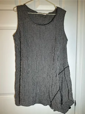 Soft Surroundings‎ Gingham Check Tunic Top thumbnail 4