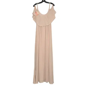 NWT Show Me Your Mumu Caitlin Ruffle Maxi Dress XS Boho Flowy Bridesmaid Prom thumbnail 2