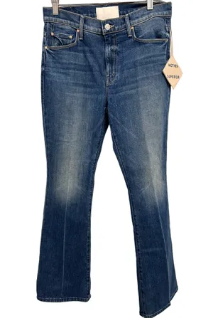MOTHER The Weekender Flare Jeans Size 29 ITS A SMALL WORLD color NWT thumbnail 6
