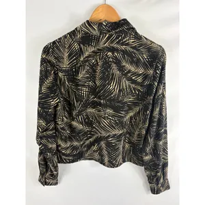 Michael Kors Tropical Print Long Sleeve Button Down Shirt Size Small thumbnail 4