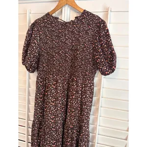 Petal +‎ Pup Purple Floral Midi Dress Size 10 thumbnail 3