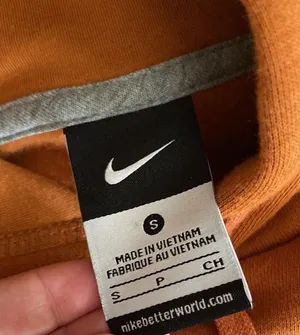 NEW Nike Texas Longhorns Burnt Orange Small Hooded Sweater Hoodie Cotton NWOT thumbnail 4