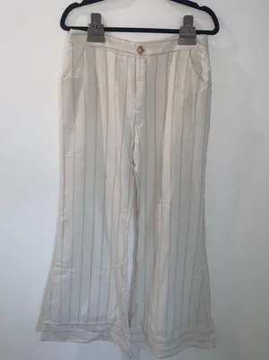 Lucca Couture Isla White Wide Leg Pants thumbnail 8