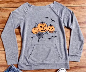 🎃 Pumpkin Sweatshirt, Medium Gray thumbnail 1