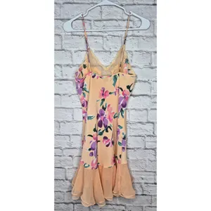 Victoria’s Secret Chiffon Chemise Babydoll Slip Dress Nightgown Lace medium 90s thumbnail 4