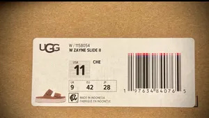 UGG Womans Zayne Slide Sandle II Light Brown size 11 BNIB thumbnail 7