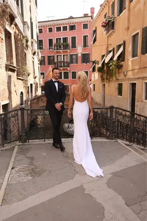 Wedding dress White Size XS thumbnail 4