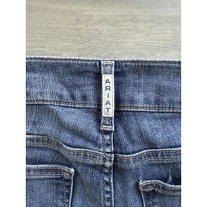 Ariat REAL Denim Mid Rise Straight Leg Jeans Womens 29R Medium Wash Western thumbnail 8