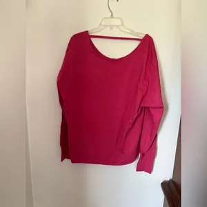 Sweaty Betty After Class Sport Sweatshirt Tayberry Pink NWT Size XL thumbnail 7