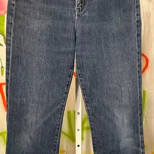 J25. Ralph Lauren navy blue bootcut jeans Size 8 thumbnail 1