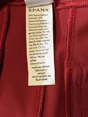 Spanx 50300R Large Sunshine Skort Dark Cherry Red Golf Tennis Preppy Workout EUC thumbnail 5