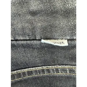 MOTHER High Waisted Looker Jeans Womens 27 Dark Wash Skinny Stretch Designer thumbnail 13