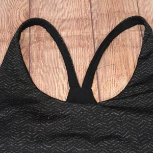 Dip Black Patterned Sports Bra thumbnail 4