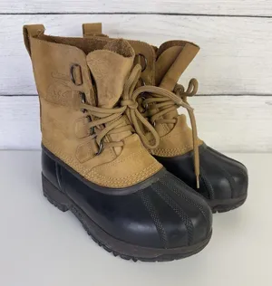 Sorel Caribou Women's Size 5 Waterproof‎ Brown Nubuck Insulated Boots NL1000-220 thumbnail 1