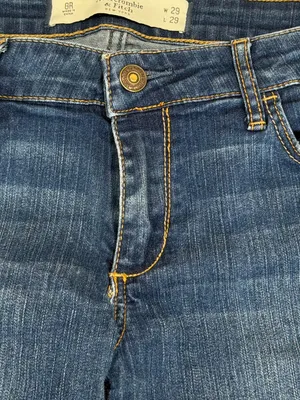 Abercrombie & Fitch Skinny Denim Jeans Women's Size 8R W29 L29 Dark Wash thumbnail 2