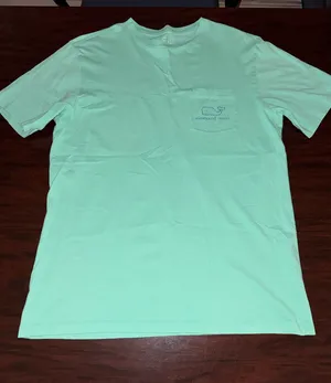 Vineyard Vines Green Mens Short Sleeve Pocket Tee Size Small thumbnail 1