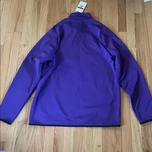 University of Northern Iowa Panthers Softball 1/4 Zip Womens Large Purple Nike thumbnail 8