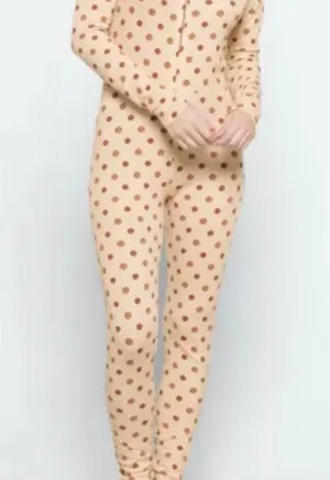 Free People SMALL Home Alone Long Johns In Warm Combo BNWTS thumbnail 7