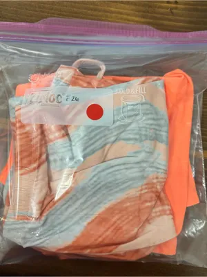 SHEIN Marble Print Crop tank Top & Biker Shorts Set. XS thumbnail 6