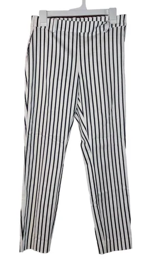 H&M Pinstripe Pants Women’s Size 6 thumbnail 1