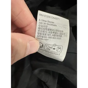 ASOS & Other Stories Gathered Black Tiered‎ Hem Maxi Dress Size 2 thumbnail 8