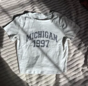Garage Michigan Baby Tee thumbnail 1