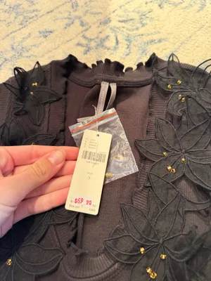Black Anthropologie Top thumbnail 2
