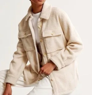 Abercrombie and Fitch Sherpa Jacket thumbnail 1