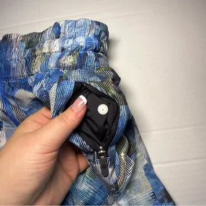 Lululemon Tracker Shorts 4" in Sun Dazed Multi Blue thumbnail 3
