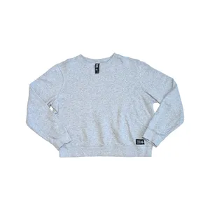 Mountain Hardwear Organic Cotton Logo Crew Sweatshirt Heather Gray Pullover Top thumbnail 3