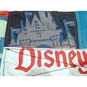 Walt Disney World Parks The Happiest Place on Earth Patchwork Tote Bag Rare thumbnail 13