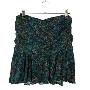 Free‎ People Saturday Sun Floral Who Is She Mini Skirt 2 thumbnail 5