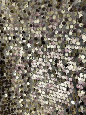 Y2K Sequin Scoop Neck Tank Top - Gold/Taupe thumbnail 2