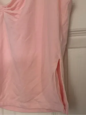 Brand New White Fox Taking Off Top Baby Pink Women’s Size Large thumbnail 6