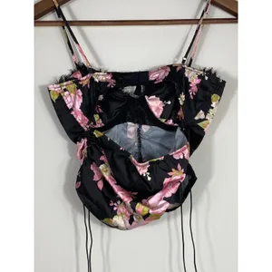 For Love & Lemons Skivvies Melrose Corset Crop Top – Size Small thumbnail 5