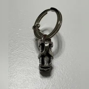 Coach Rare Vintage Collectors Find 3D Gallery Black Tote Keychain thumbnail 5