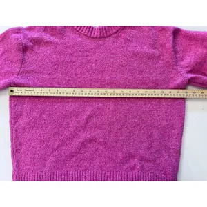 American‎ Eagle Womens Crew Neck Bright Pink Sweater Small thumbnail 8