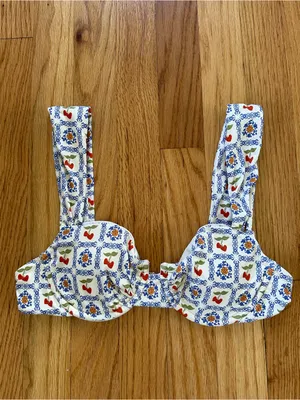 NWT Dippin’ Daisys Bikini Set in Palermo Print size Small thumbnail 4