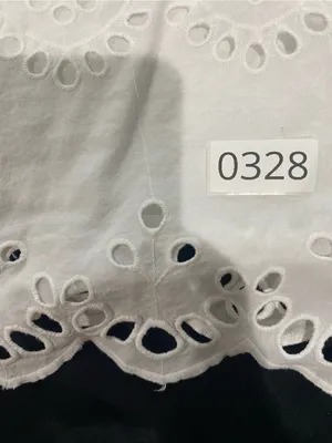 Universal Threads White Eyelet Cotton Women’s Dress thumbnail 6