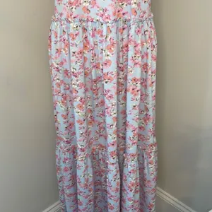 NWT MIA & TESS Sleeveless Summer Dress.‎ Size Small. Blue/pink Floral thumbnail 3